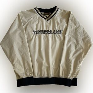 Timberland Weather Gear Windbreaker Ecru Size XL
